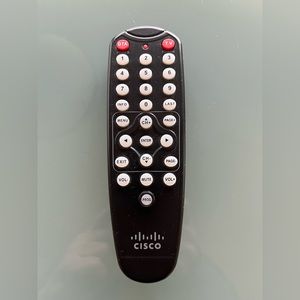 Cisco HDA-RF2.2 TV Universal wireless Remote Control Black EUC